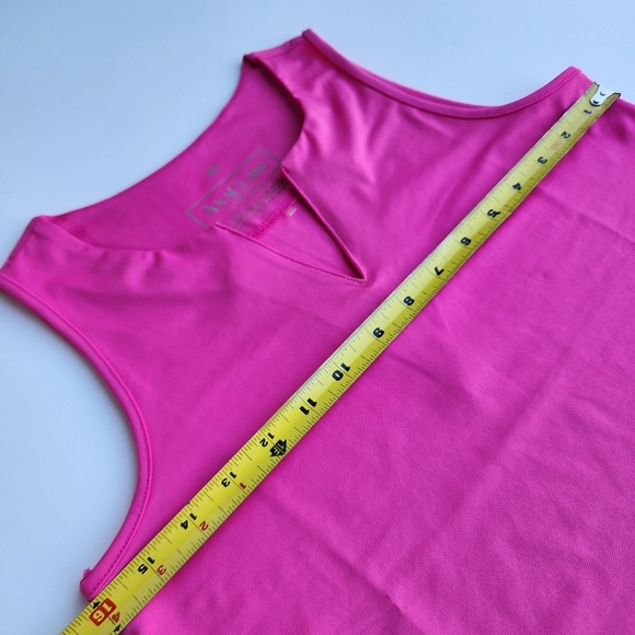Ana Clare SPF 50 Active Golf Tennis Women's Polo Sleeveless Stretch Pink Top XS - Picture 9 of 9